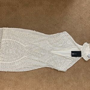 Shine On Embellished Mini Dress